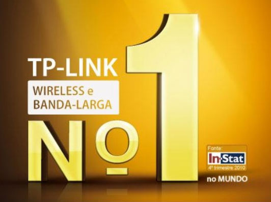TP-Link número 1 em Redes