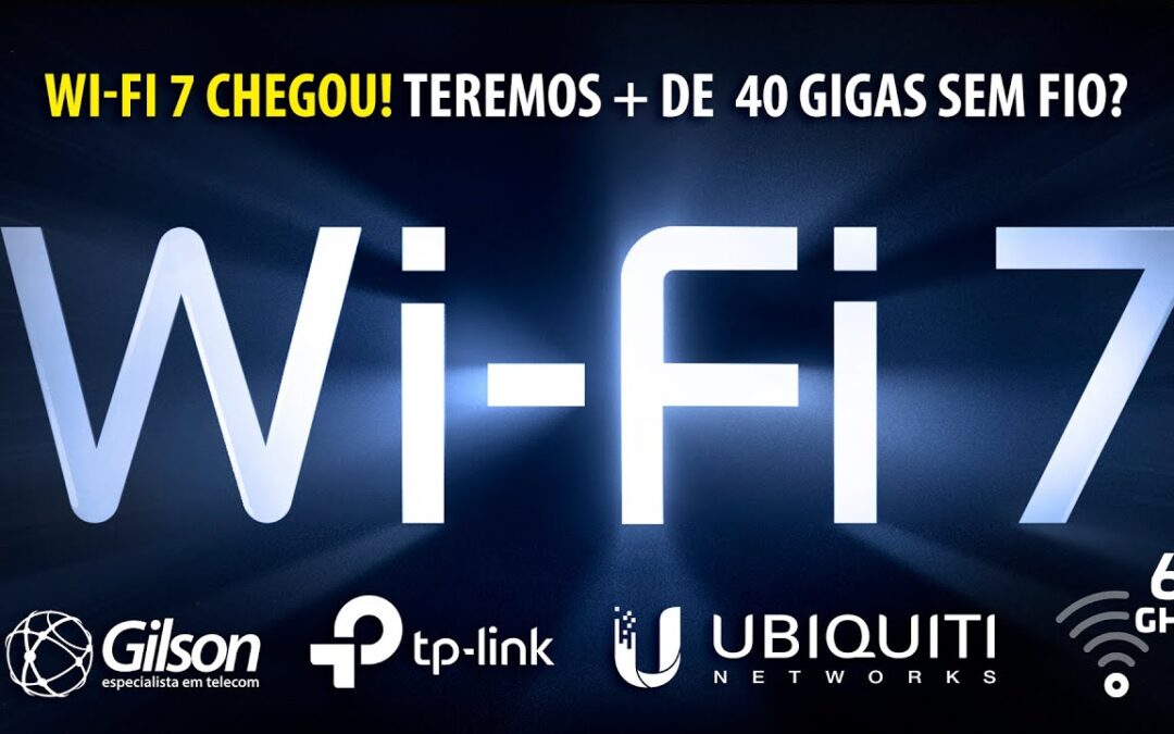 Wi-Fi 7 Chegou! Teremos + de 40 Gigas sem Fio? Testes com UniFi U7-Pro Wi-Fi 802.11be 6GHz